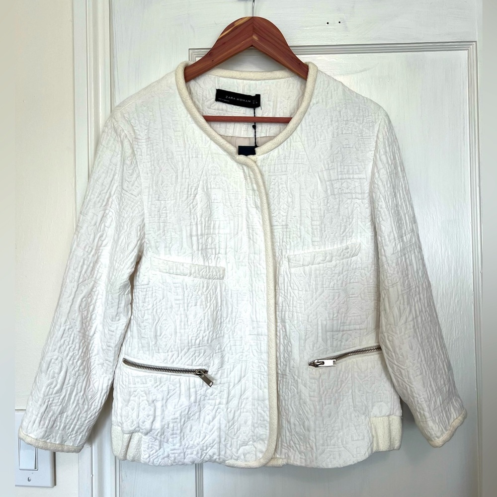 Zara cropped jacket